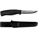 Нож Mora Companion Heavy Duty Stainless Fixed Blade Knife - Black 22429 (NZ-CHD-SS-01) [MORAKNIV]